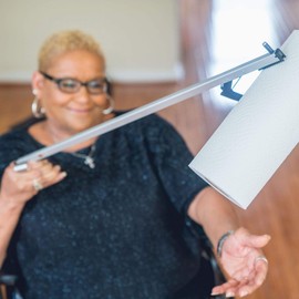 Sammons Preston Reacher, Standard 32", Grabber Reacher Tool, Lightweight Trash Picker Grabber & Garden Nabber, Handy Aluminum Picker Up Tool & Reaching Claw, Portable Reaching Assist & Dressing Tool