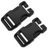 AceCamp® Duraflex Quick Buckle [4 x 25 mm - Black]