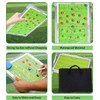 Nuburbur Magnetic Soccer Coaching Board, Double-Sided Dry Erase Tactics Board