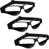 Fiada 3 Pack Dribbling Goggles Basketball Sports Glasses Adjustable Dribbling
