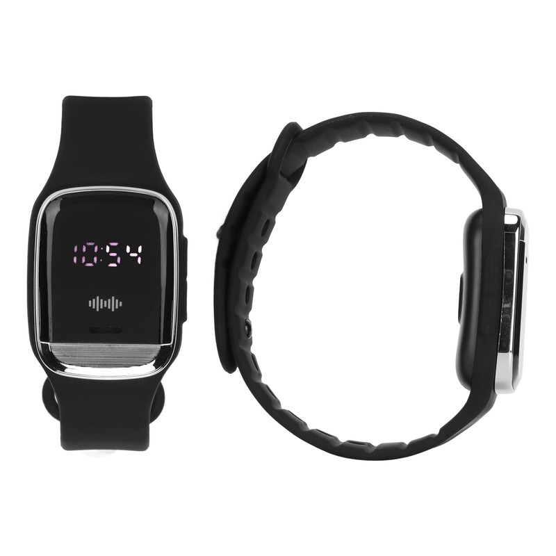 Mosquito Repellent Watch Bracelet Time Display Temperature Measurement Stylish Ultrasonic