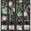 Set of 10 Wide and Narrow Folder Spines Succulent Plant