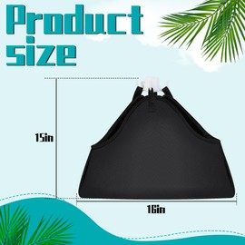 DECOHS 1 Set Beach Umbrella Base Weight- 600D Oxford Cloth Sun Umbrella Fillable Weights Sand Bags- Heavy Duty Beach Umbrella Stand Sand Anchor for Outdoor Patio Garden