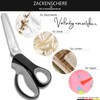 Schwertkrone Pinking Shears Premium Zig Zag Scissors 23 cm Stainless