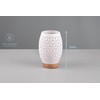 lightling Bill Table Lamp with Wooden Accents with Cord Switch