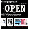 Led Open Signs for Business 40x14in Big Open Sign Led
