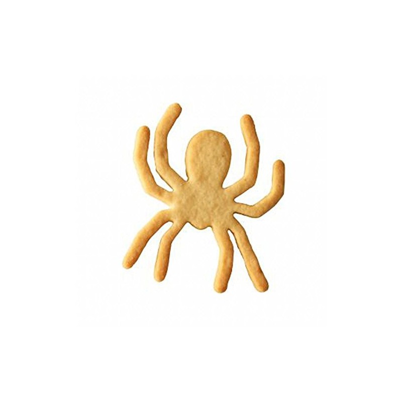 Birkmann 1010714310 Cookie Cutter Spider 9 cm – Grey Plastic