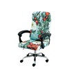 Office Chair Cover Stretch Fabric Removable Zipper Universal Fit Washable