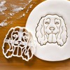 Working Cocker Spaniel Face cookie cutter, 1 piece - Bakerlogy