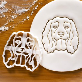 Working Cocker Spaniel Face cookie cutter, 1 piece - Bakerlogy