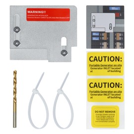 Generator Interlock Kit Interlock kit Compatible with Eaton Cutler Hammer Horizontal Main Only CH Series & TAN Breaker 150 or 200 amp Panels 1 Pcs