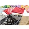 56PCS 10 x 10 Inches Printed Fabrics Cotton Craft DIY