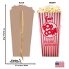 Cardboard People Popcorn Box Life Size Cardboard Cutout Standup