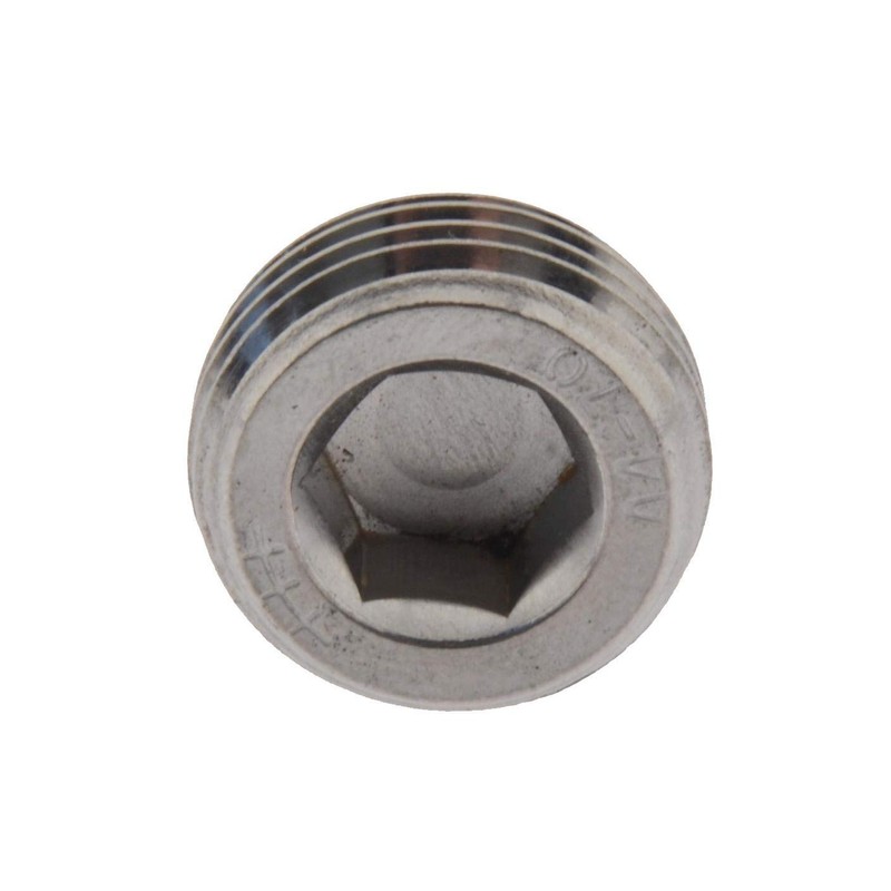 Sealing plug without collar with hexagon socket R 3/8 inch,