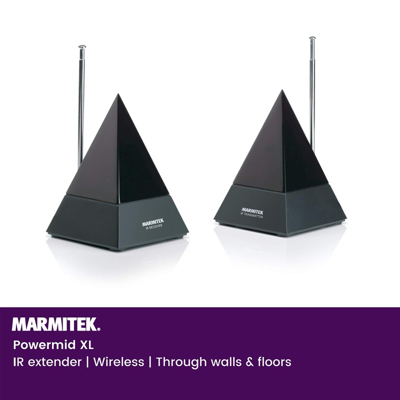 Wireless IR Extender - Marmitek Powermid XL - Transmit your
