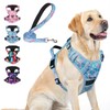 BEAUTYZOO No Pull Dog Harness Large, Adjustable Dog Harness and