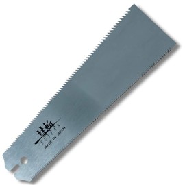 SUIZAN Replacement Blade For Japanese Folding Ryoba Pull Saw 9.5 Inch Double Edge Hand Saw for Woodworking Tools