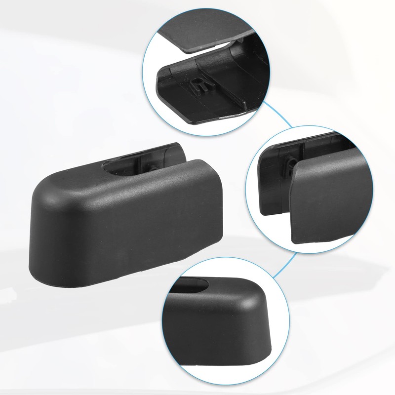 X AUTOHAUX Rear Windshield Wiper Arm Nut Cover Cap Fit