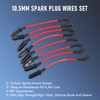 JDMSPEED New 10.5MM Performance Spark Plug Wires Set Replacement For