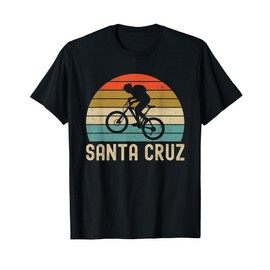 Santa Cruz CA Mountain Bike Vintage Retro Souvenirs T-Shirt