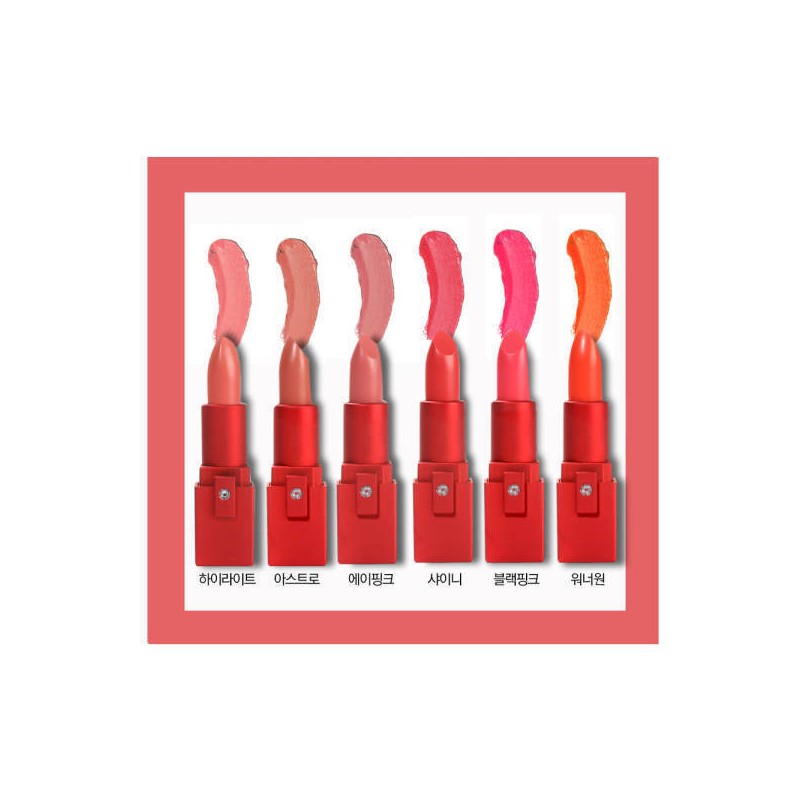 Rejuvera Love Matte Lipstick 8 types 2.Astro / 레쥬베라 러브