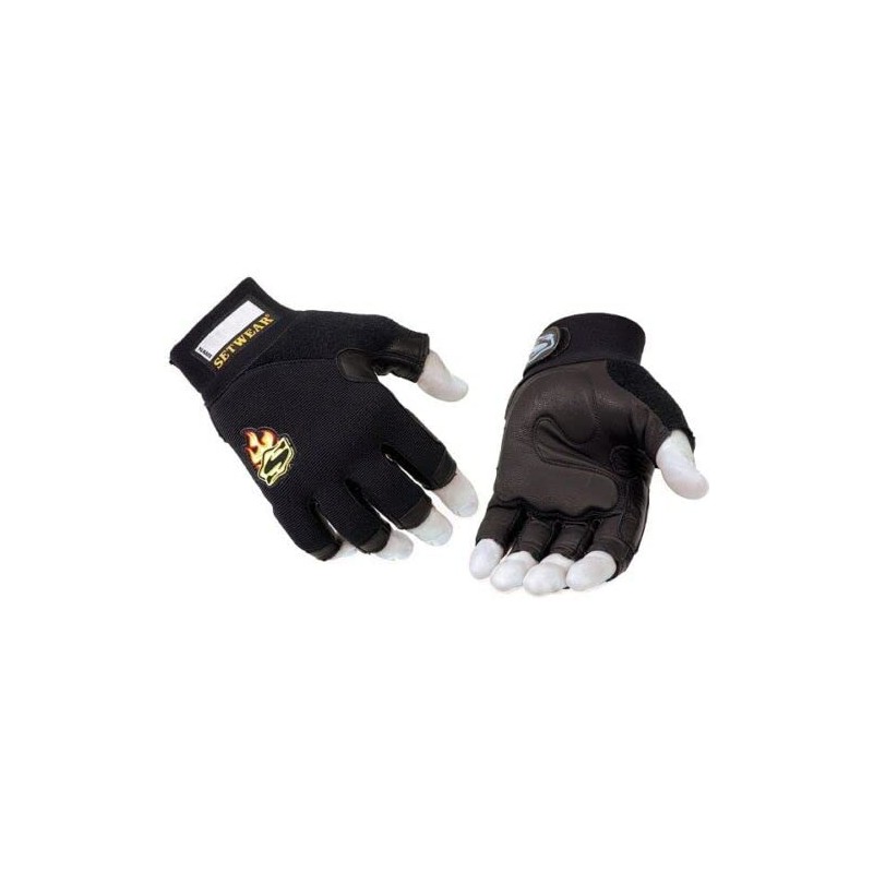 Setwear Synthetic Fingerless Glove - Large