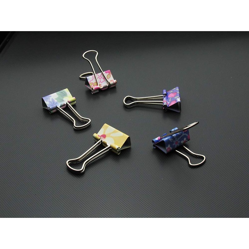 ソニック クリップ 花柄ダブルクリップ 小 15個入 GP-472
