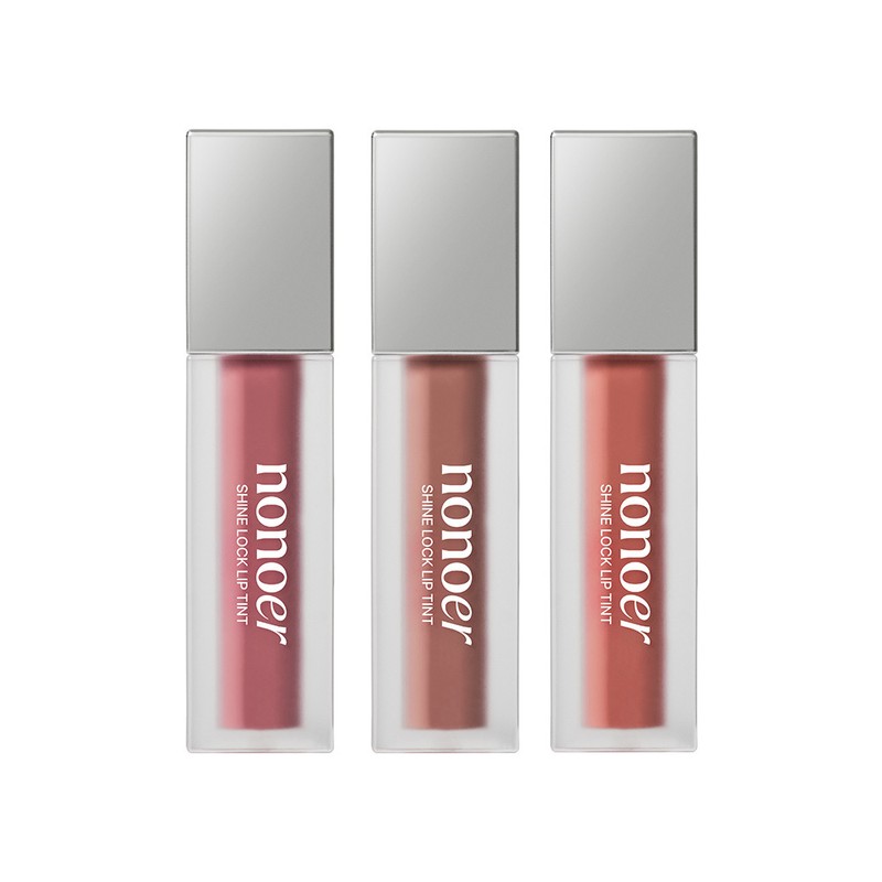 nonoer Shine Lock Lip Tint 5g - 003 Persimmon Coral