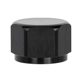 EVIL ENERGY 12AN Female Flare Cap Block off Fitting Plug Adapter Aluminum Black