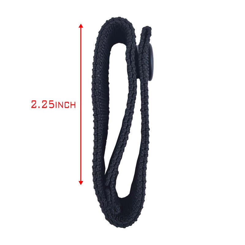 2 Piece Handcuff Strap, Nylon Handcuff Strap Retainer, Single Buckle