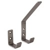 Sandra modern coat hook stainless steel coat hook, matt brushed