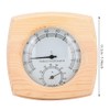 Sauna Thermometer/Hygrometer, Analog Hygrometer, Wall Mounted, High Precision, Easy to