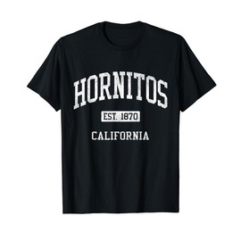 Hornitos California CA JS04 Vintage Athletic Sports T-Shirt