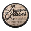 Amazing Grace Wooden Sign – 12x12 Inches