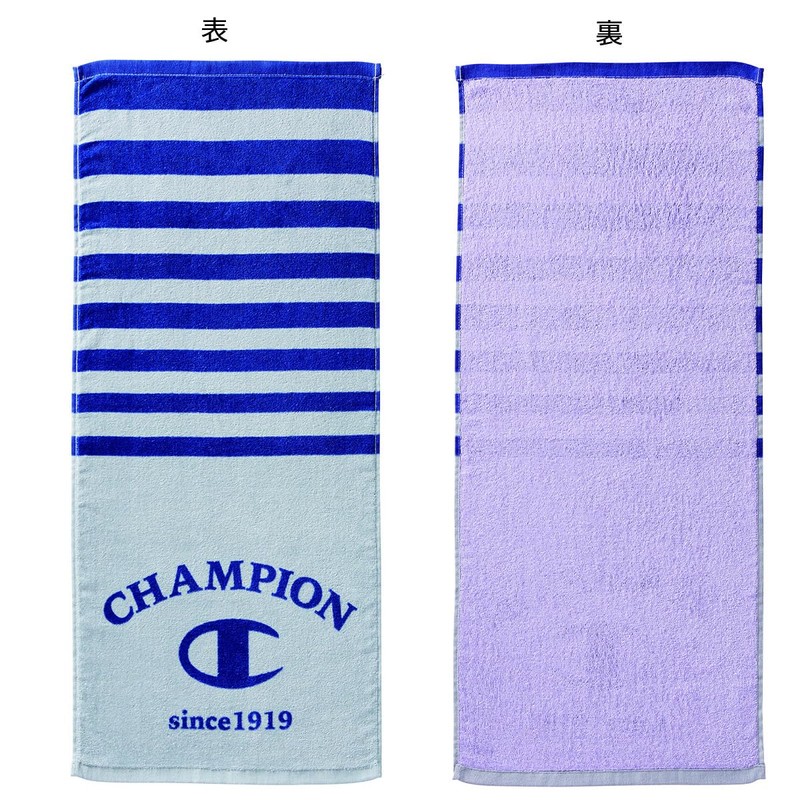 Champion 5065017600 Face Towels, Set of 2, Champion Free Blue,