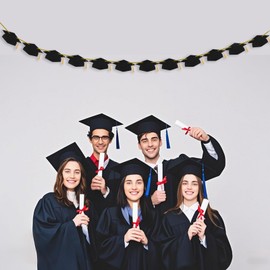 Graduation Banner, Class of 2025 Decorations, congratulations banner, graduation party decorations