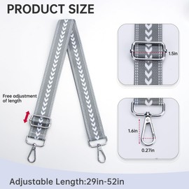 Dksongr Purse Straps Replacement Crossbody Wide Bag Strap for Purses Adjustable shoulder Straps for Women Handbags