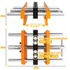 BLEKOO Upgraded 6.7 inch Self Centering Doweling Jig Kit, Drill