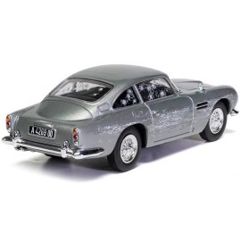DCD Aston Martin DB5 RHD (Right Hand Drive) Silver (Damaged) James Bond 007 "No Time To Die" (2021) Movie Diecast Model Car by C