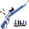 Ouzhimanxing Shell Ejecting Toy Gun (27-Inch),Soft Bullets Toy Shotgun Gun,