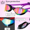 YLKJSWIM 2 Pcs New Clear Comfortable Swimming Goggles with UV-