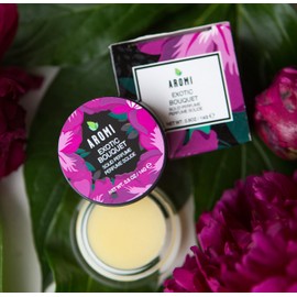 Aromi Solid Perfume | Floral Fragrance, Red Currant, Tuberose, Woodsy Scent, Vegan, Cruelty-free, Travel, Small Women’s Gift, Concentrated, Alcohol-Free (Exotic Bouquet)