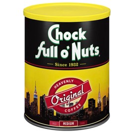 Chocks full o'Nuts Heavenly Ground Coffee, Original Blend, 48 oz.
