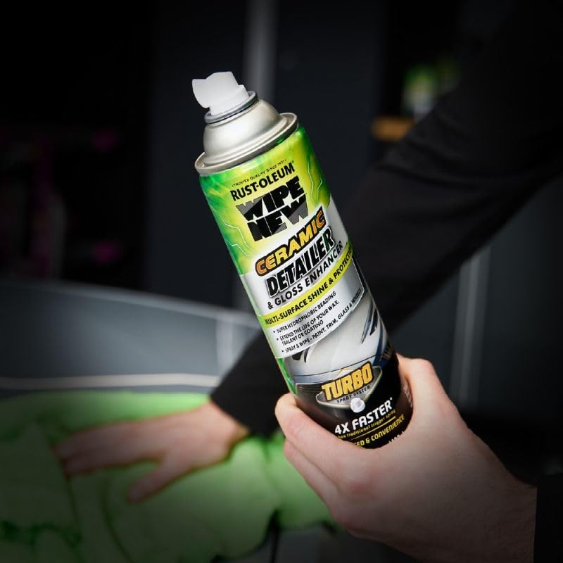 Wipe New Rust-Oleum 393327 Ceramic Detailer and Gloss Enhancer Turbo