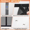 SmoothNovelty Privacy Magnetic Garage Door Screen for 2 Car Garage