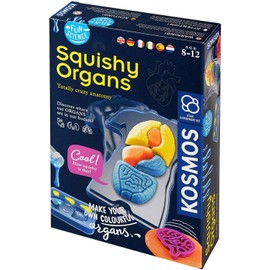 Kosmos 616816 Fun Science Squishy Organs, Glibber Organs, Anatomy Experiment Set for Children with Multilingual Instructions (DE, EN, FR, IT, ES, NL)