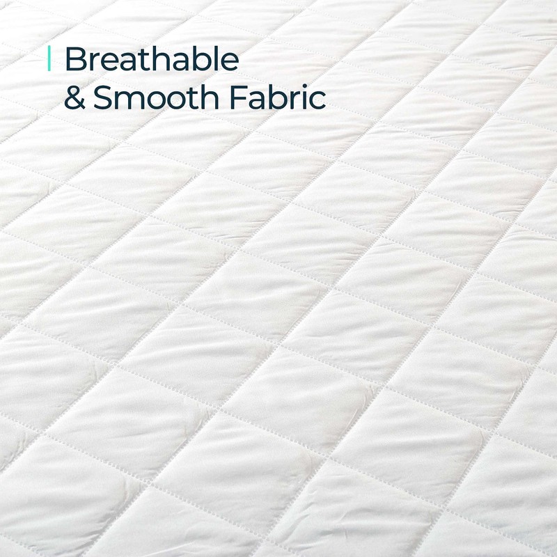 Opulent Living 100% Waterproof Quilted Mattress Protector – Extra Deep