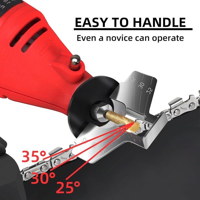 Chainsaw Sharpener Handheld Electric Grinder Chain Sharpener