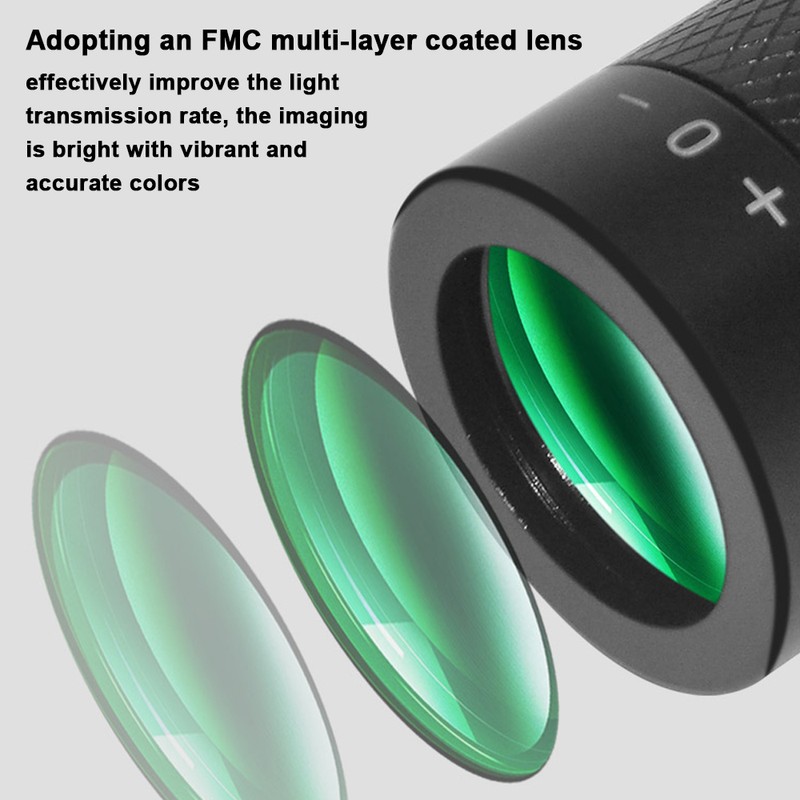 Portable Monocular Night-Visions Sight Device Day Night Use Telescopes 1.54inch