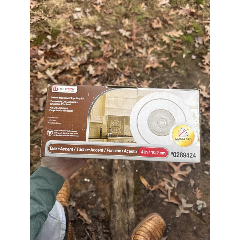 Utilitech Globe Electric 4" Dimmable Downlight Swivel Spotlight Recessed Lighting